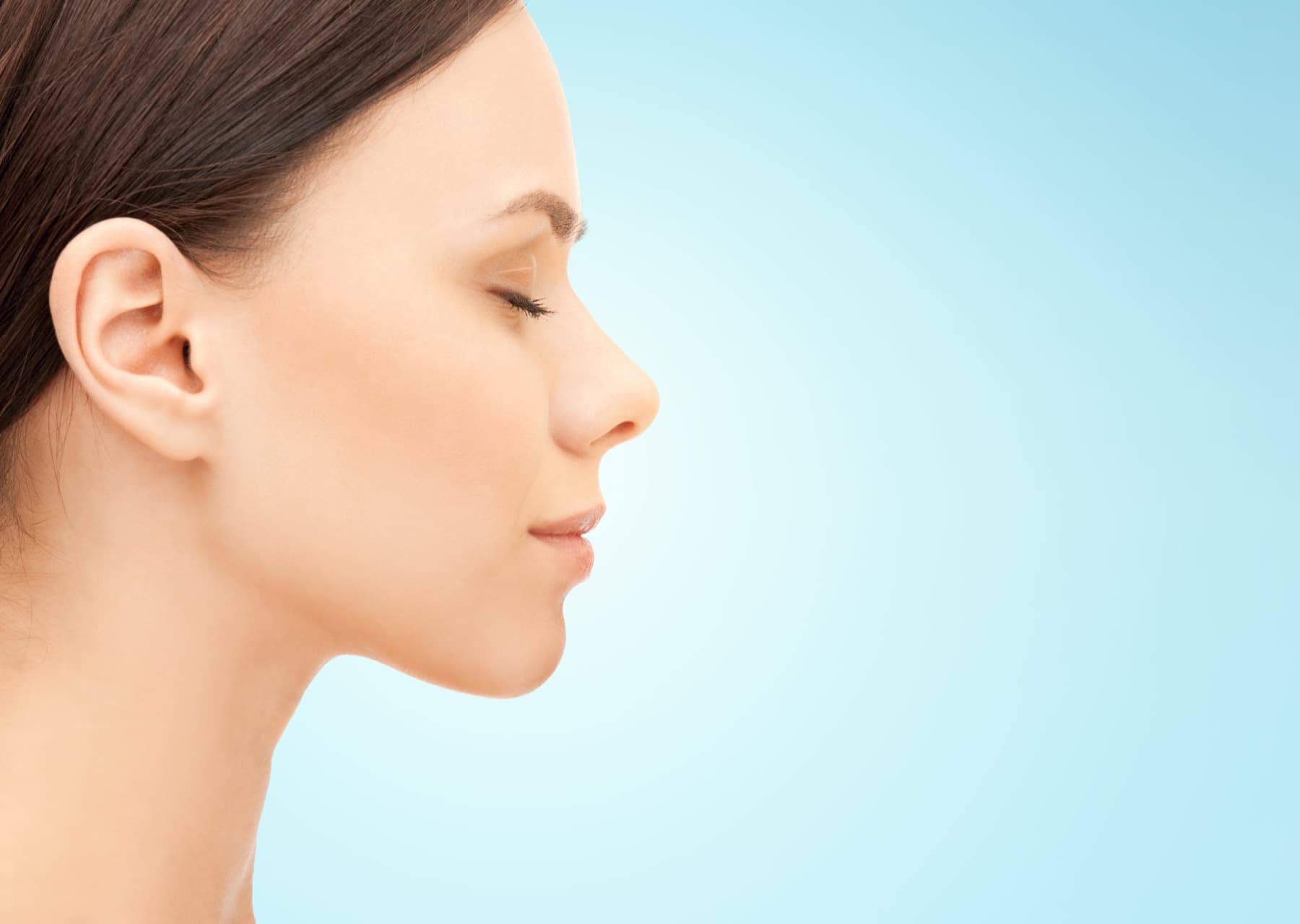 A profile study in soft light